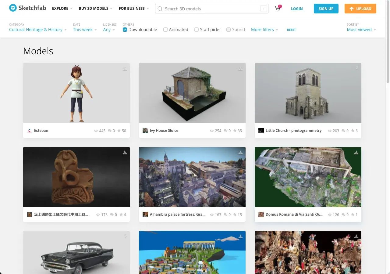 Sketchfab 